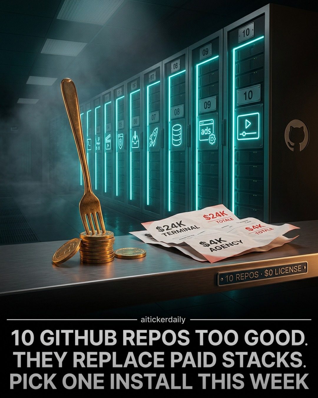 Ten Free GitHub Repos That Can Replace Paid Software Tools