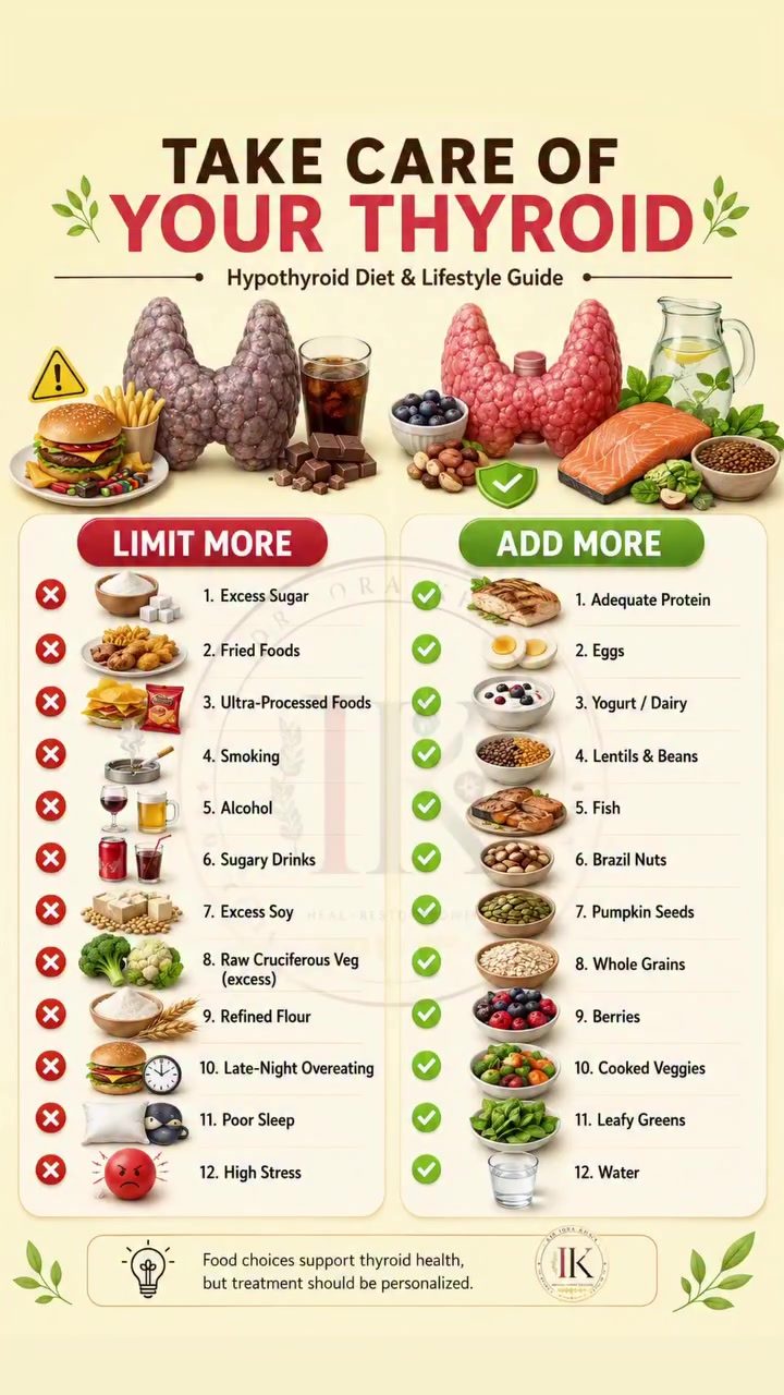 Top Foods to Limit for Thyroid Health