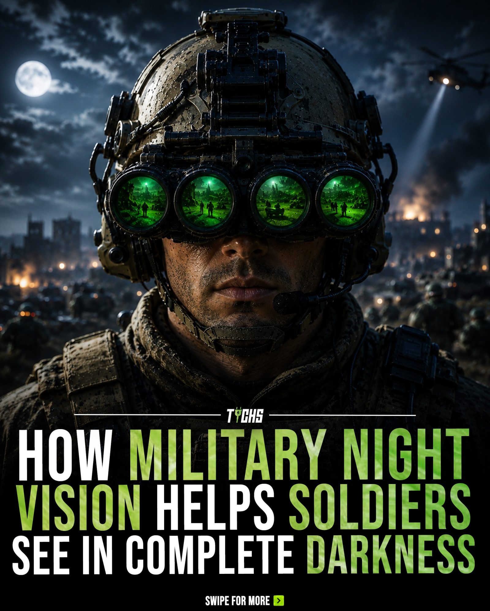 Military Night Vision: How Soldiers See in the Dark