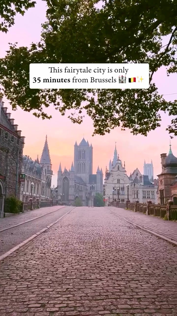 Discovering Ghent, Belgium: 35 Minutes from Brussels