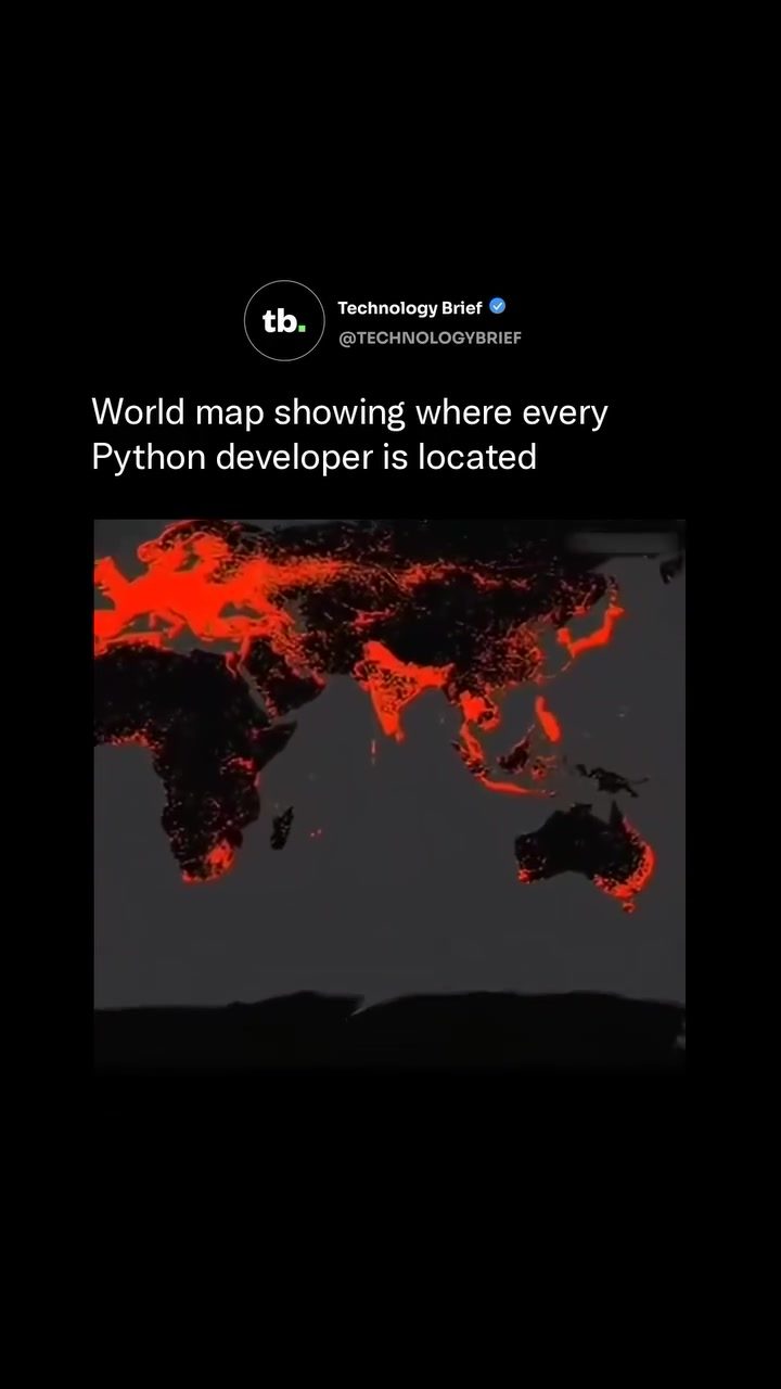 Python Developer Distribution Highlights 2024
