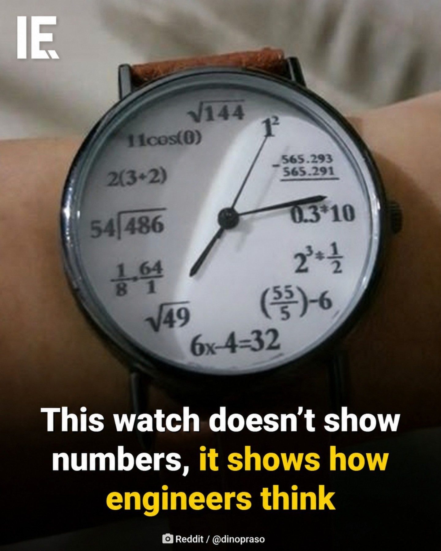 Unlocking Time: The Engineer's Mathematical Watch