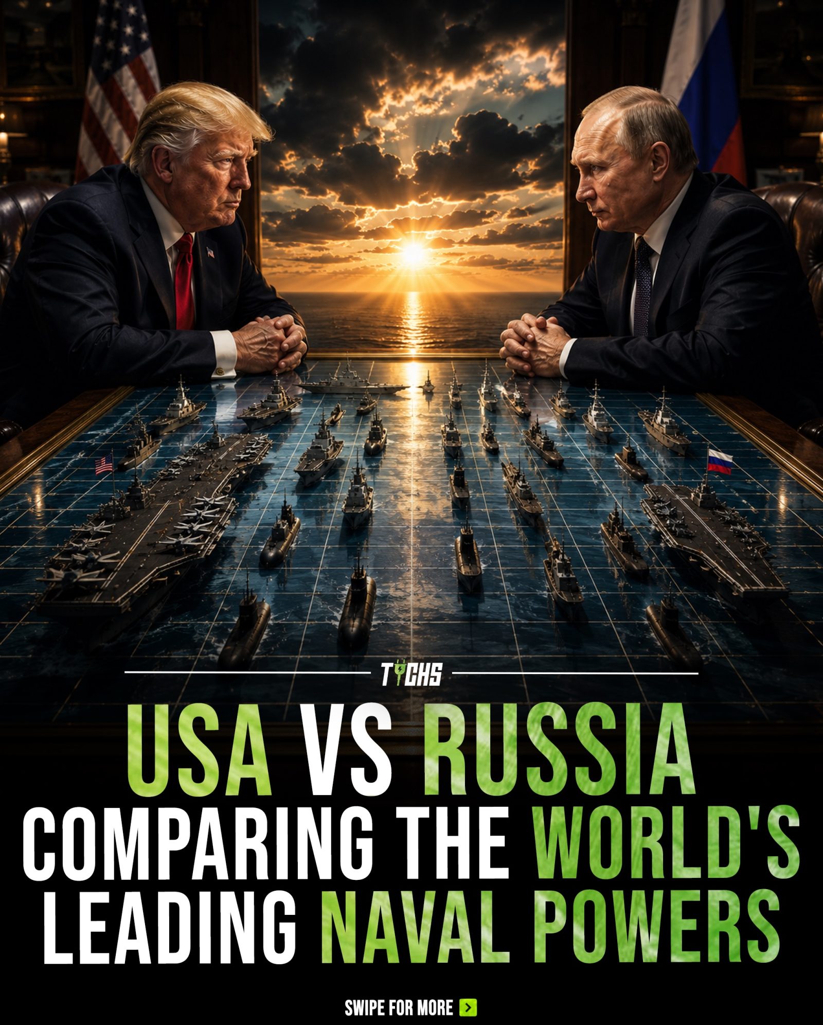 USA and Russia: Who Has the Stronger Navy?