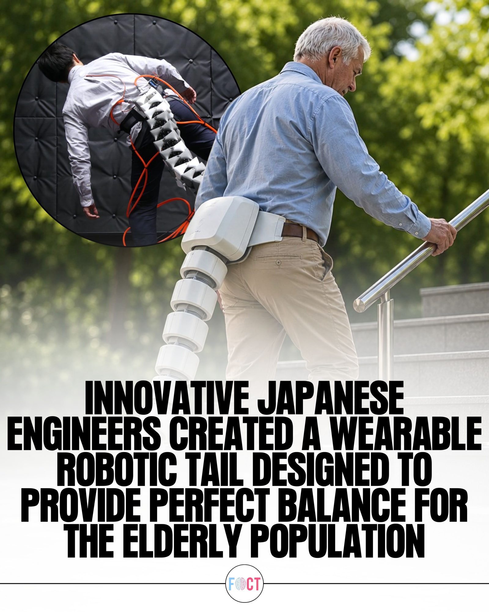 F&ICT's Robotic Tail: Enhancing Elderly Balance & Mobility