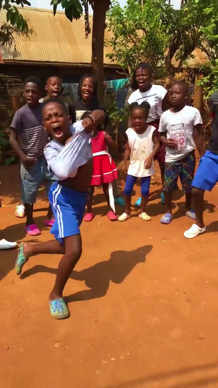 Triplets Ghetto Kids Dancing in Kampala Uganda