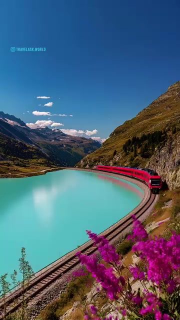 Experience Luxury: Train Journey Through Swiss Alps