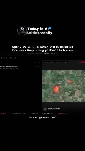 **AI-Powered Wildfire Alerts: Protecting Homes with OpenClaw and NASA Data**