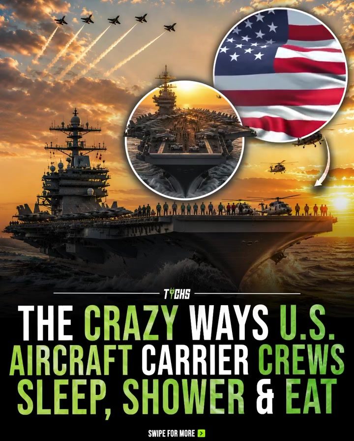 Unusual Life on a U.S. Aircraft Carrier