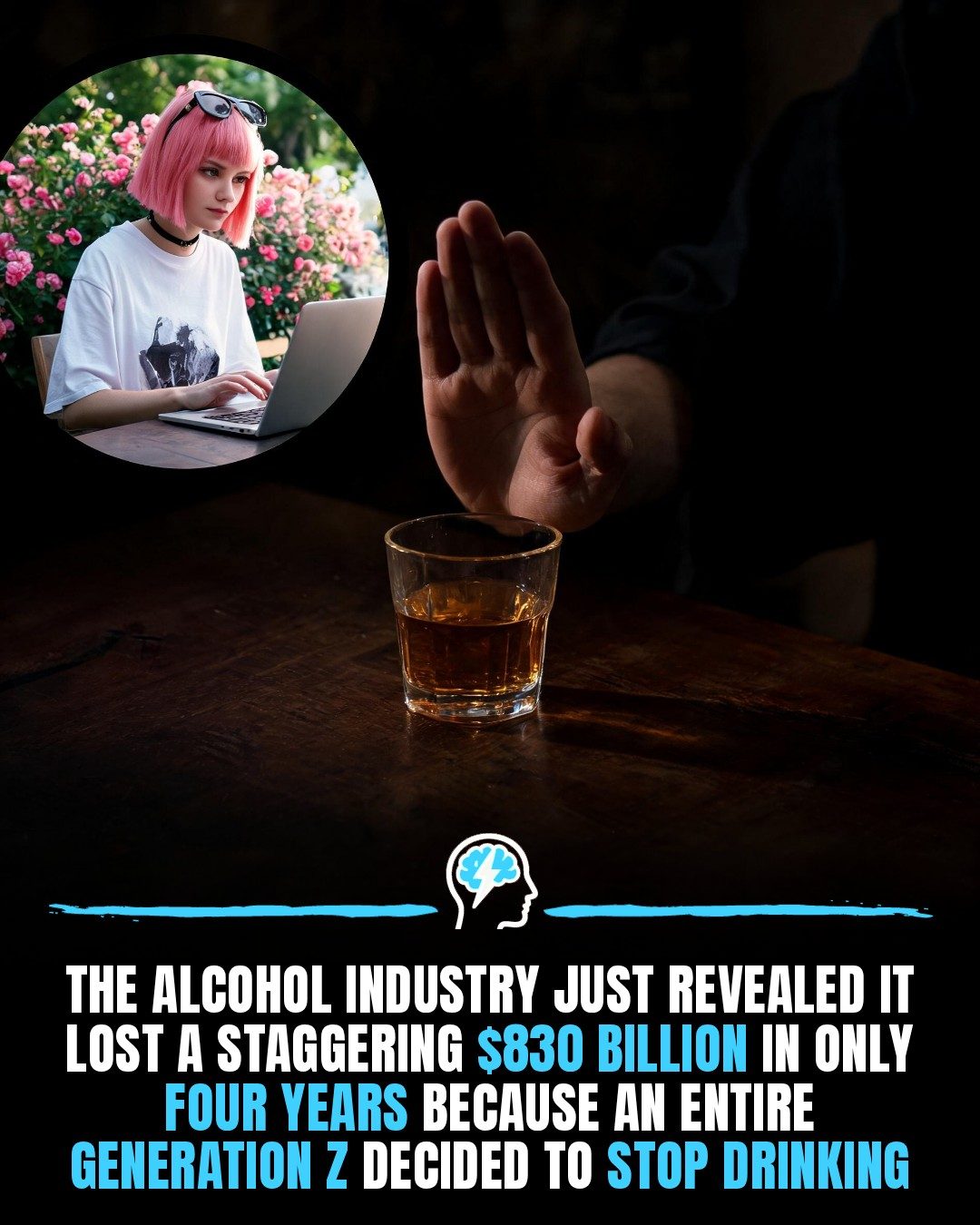 Generation Z's Impact on Alcohol Industry: $830 Billion Lost