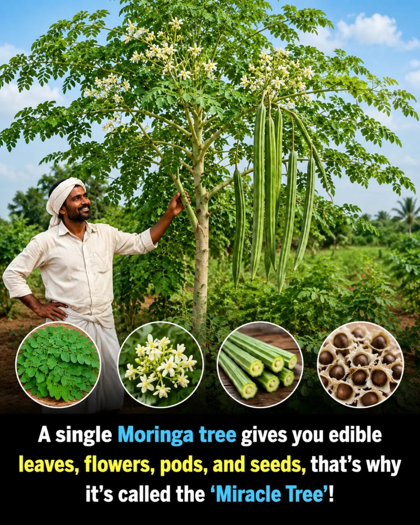 The Versatile Benefits of Moringa, the Miracle Tree