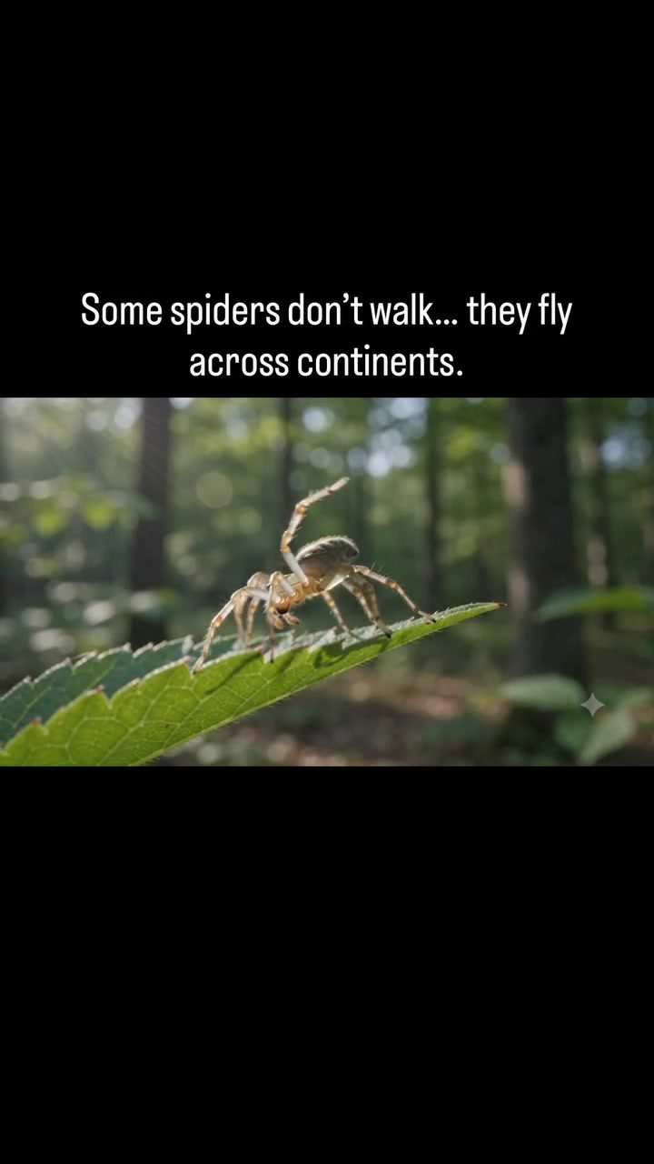 How Ballooning Spiders Travel Long Distances Without Wings