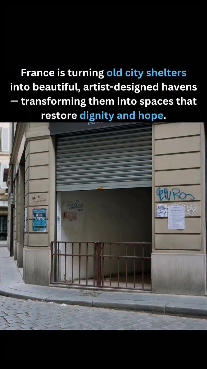 Urban Shelters in France Revitalized as Artistic Havens