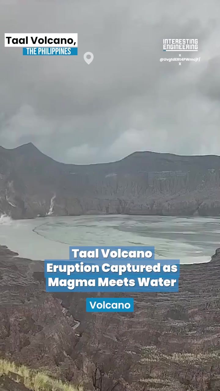 Taal Volcano's Recent Eruption: Water Meets Magma