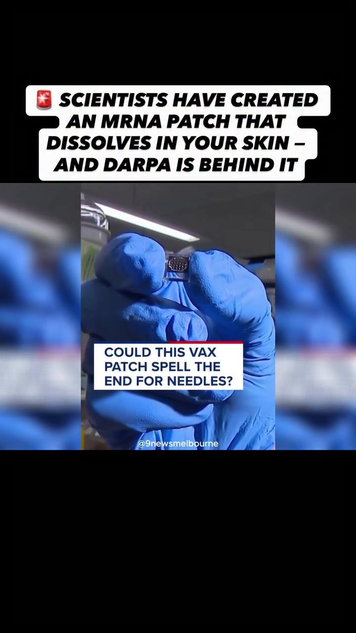 mRNA Patches Offer Pain-Free Medicine, Thanks to DARPA