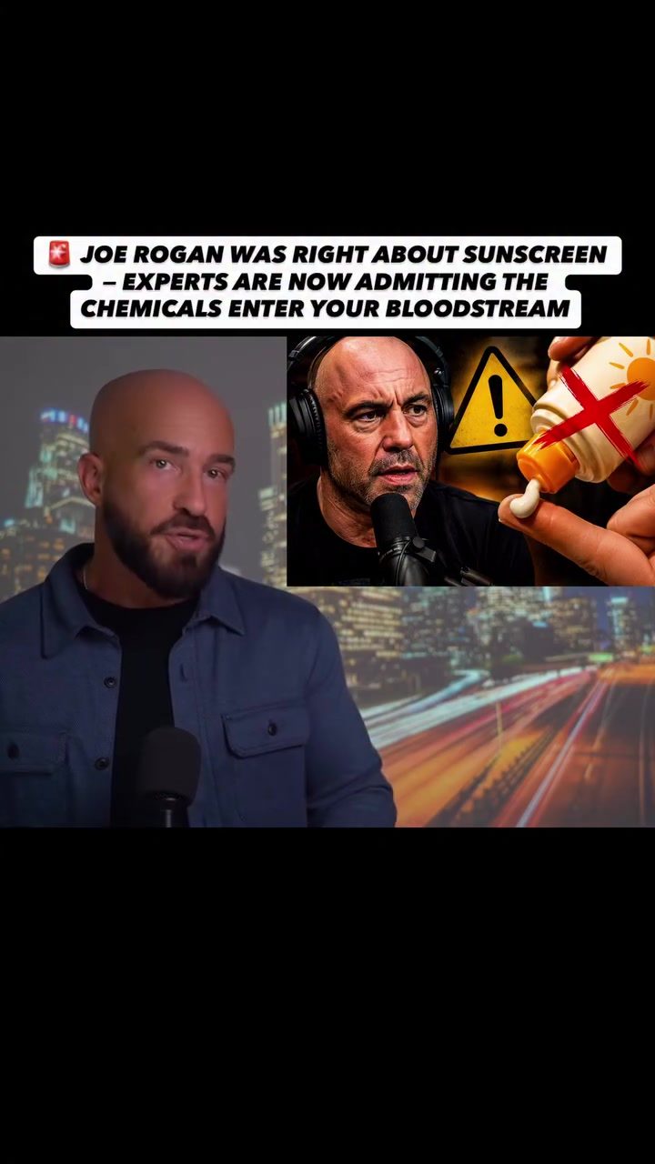 Joe Rogan's Sunscreen Concerns Validated: Chemical Absorption Risks