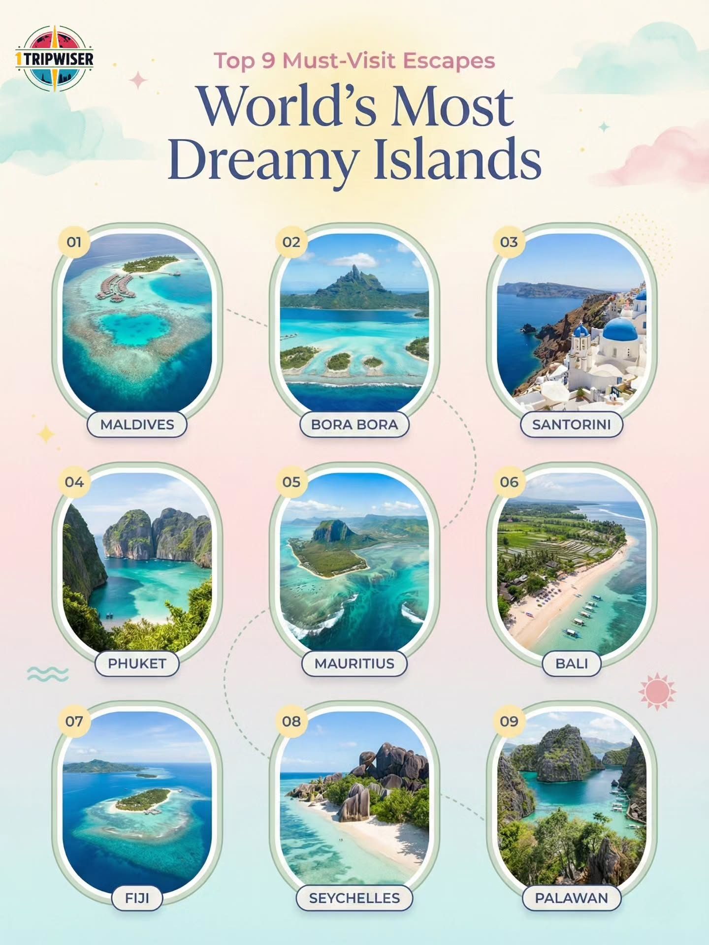 Top 9 Dreamy Islands for Your Next Perfect Escape