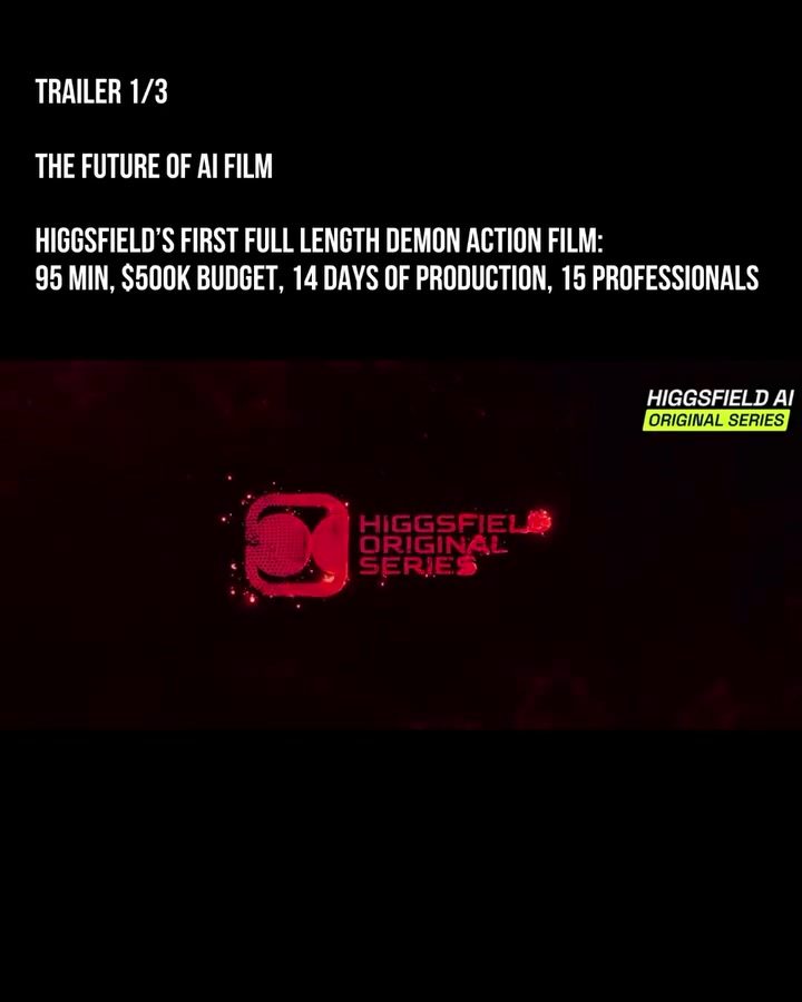 Higgsfield's AI-Driven Film: The Future of Movie Making