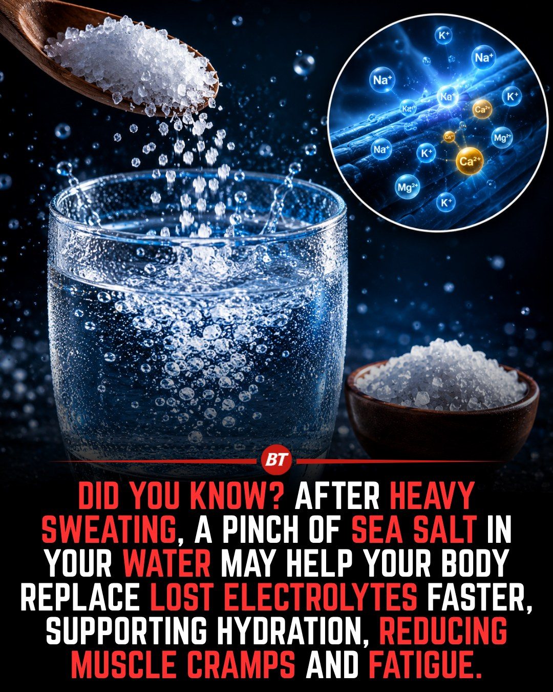 How Adding Sea Salt to Water Can Boost Hydration