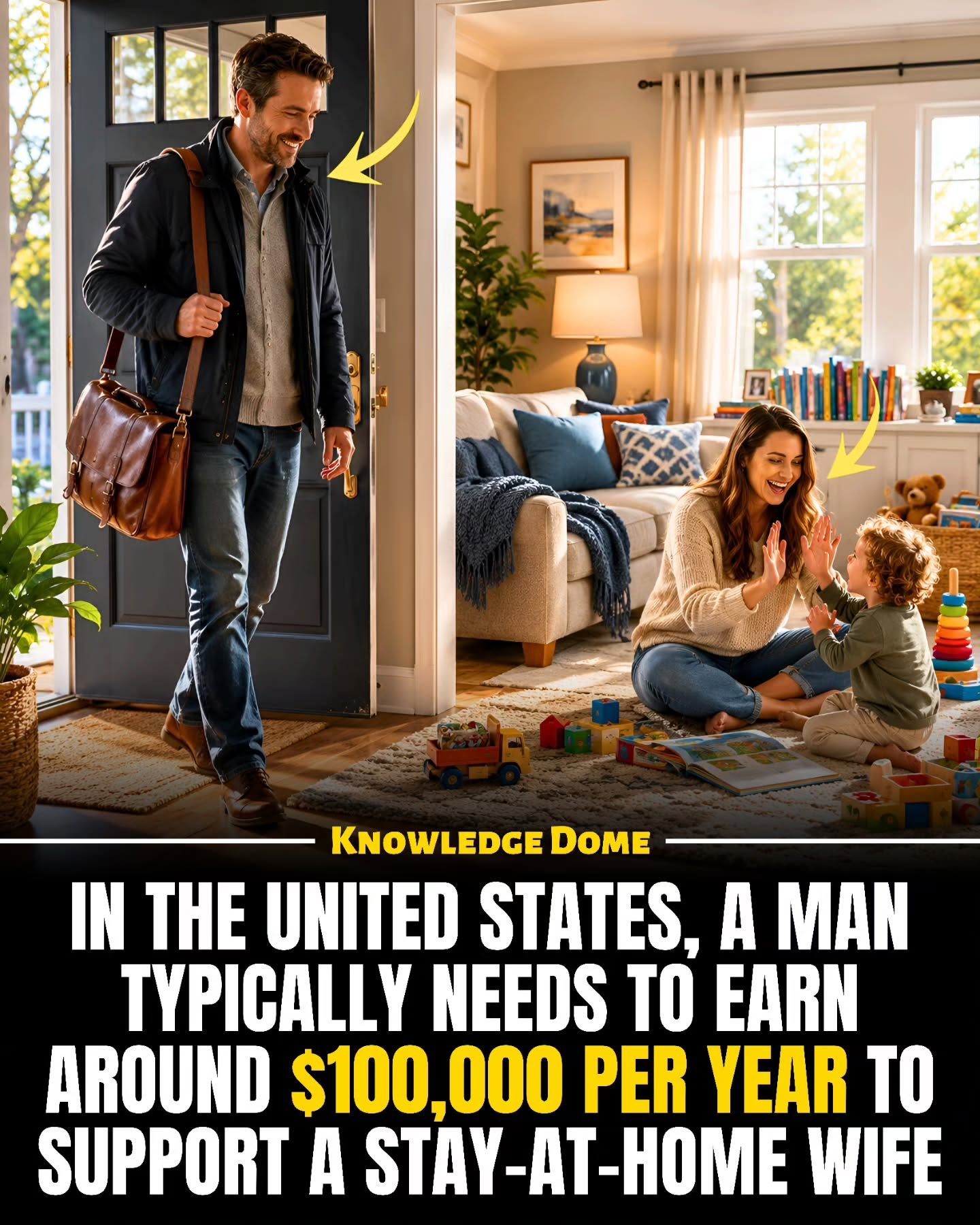Earning $100,000: Can It Support a Stay-At-Home Spouse?