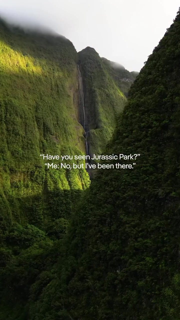 La Réunion: Jurassic Park-Like Landscapes and Waterfalls