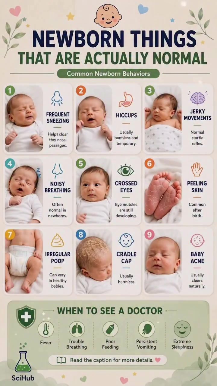 Understanding Normal Newborn Behaviors to Ease New Parent Anxiety