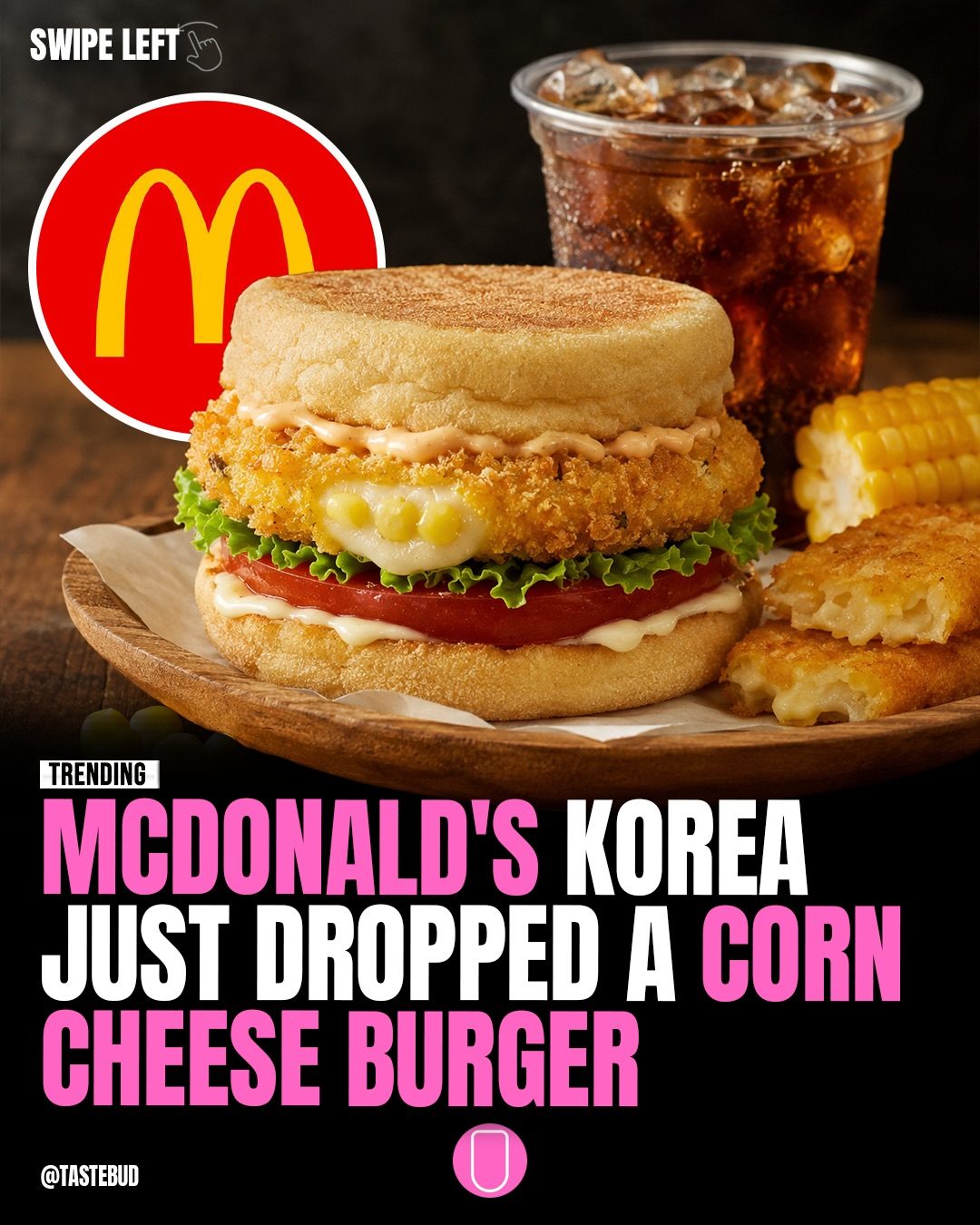 The Corn Cheese Burger and Fall Seasonal Menu