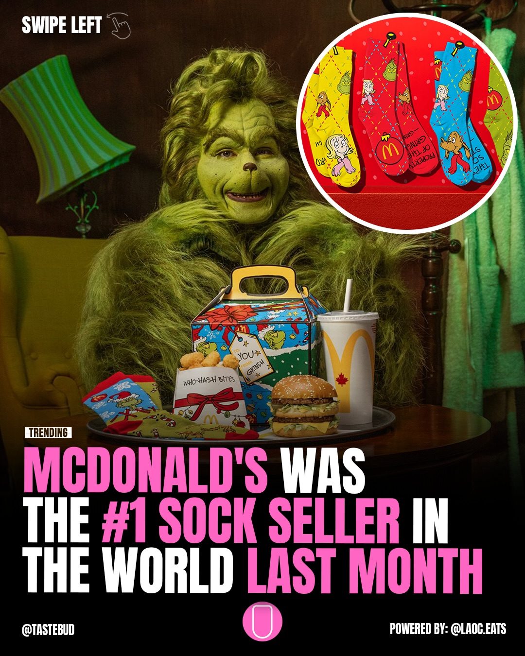 McDonald's Grinch Socks: Fast Food Giant's Surprising Fashion Hit