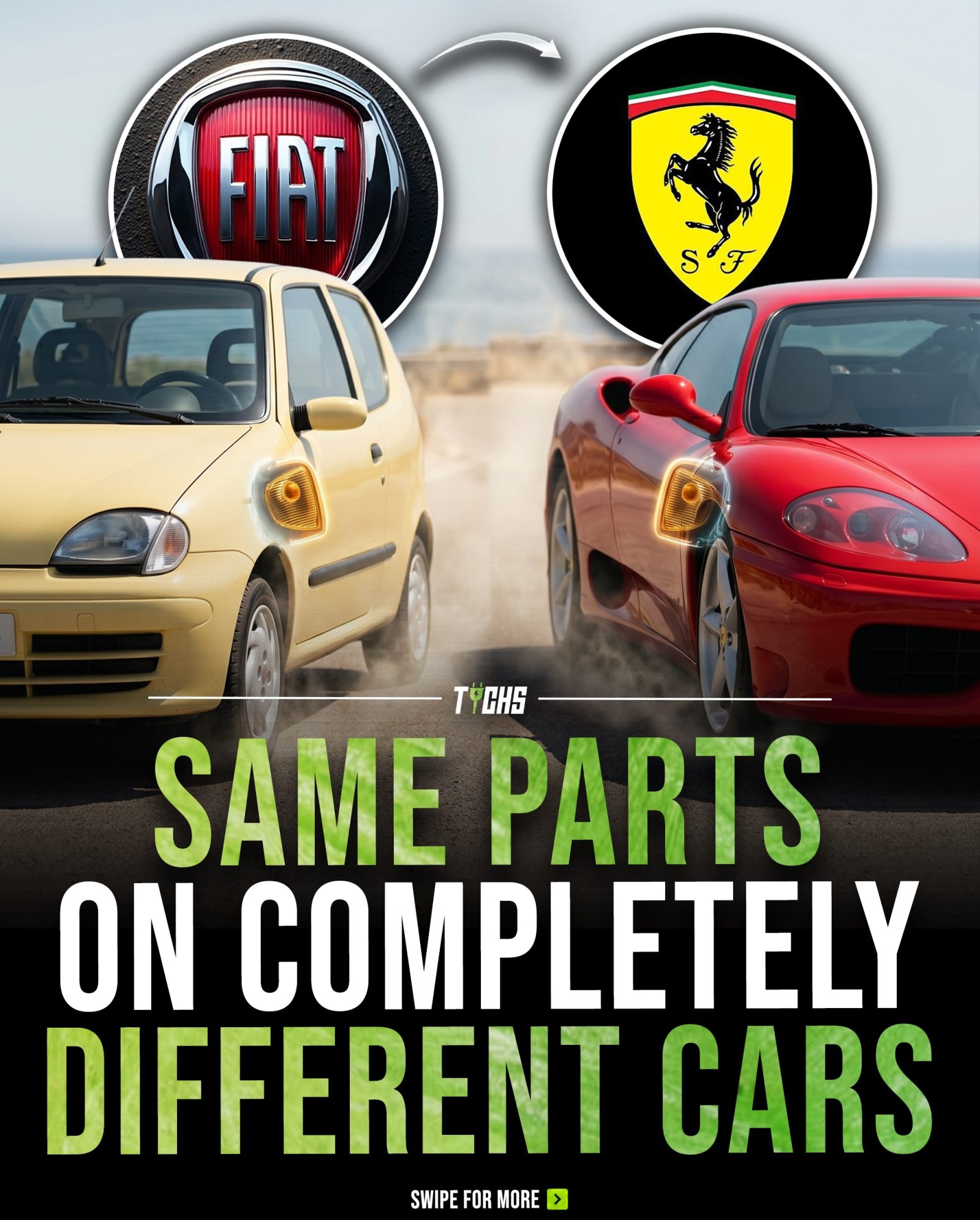 Surprising Similarities: How Car Models Share Identical Parts