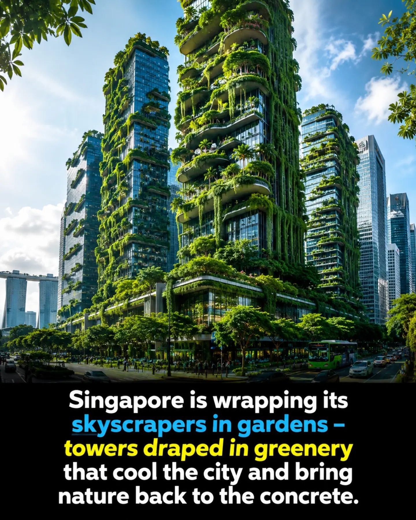 Singapore's Green Skyscrapers: Urban Sustainability in Action
