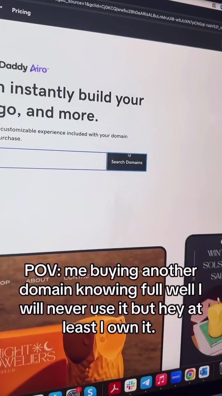Buying Domain Names You'll Never Use: A GoDaddy POV