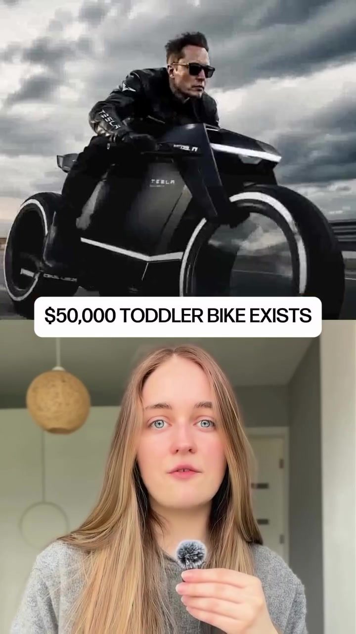 Tesla's Magnesium Balance Bike for Toddlers