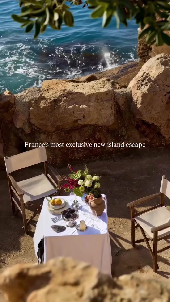Exclusive Island Resort: France's Newest Luxury Getaway