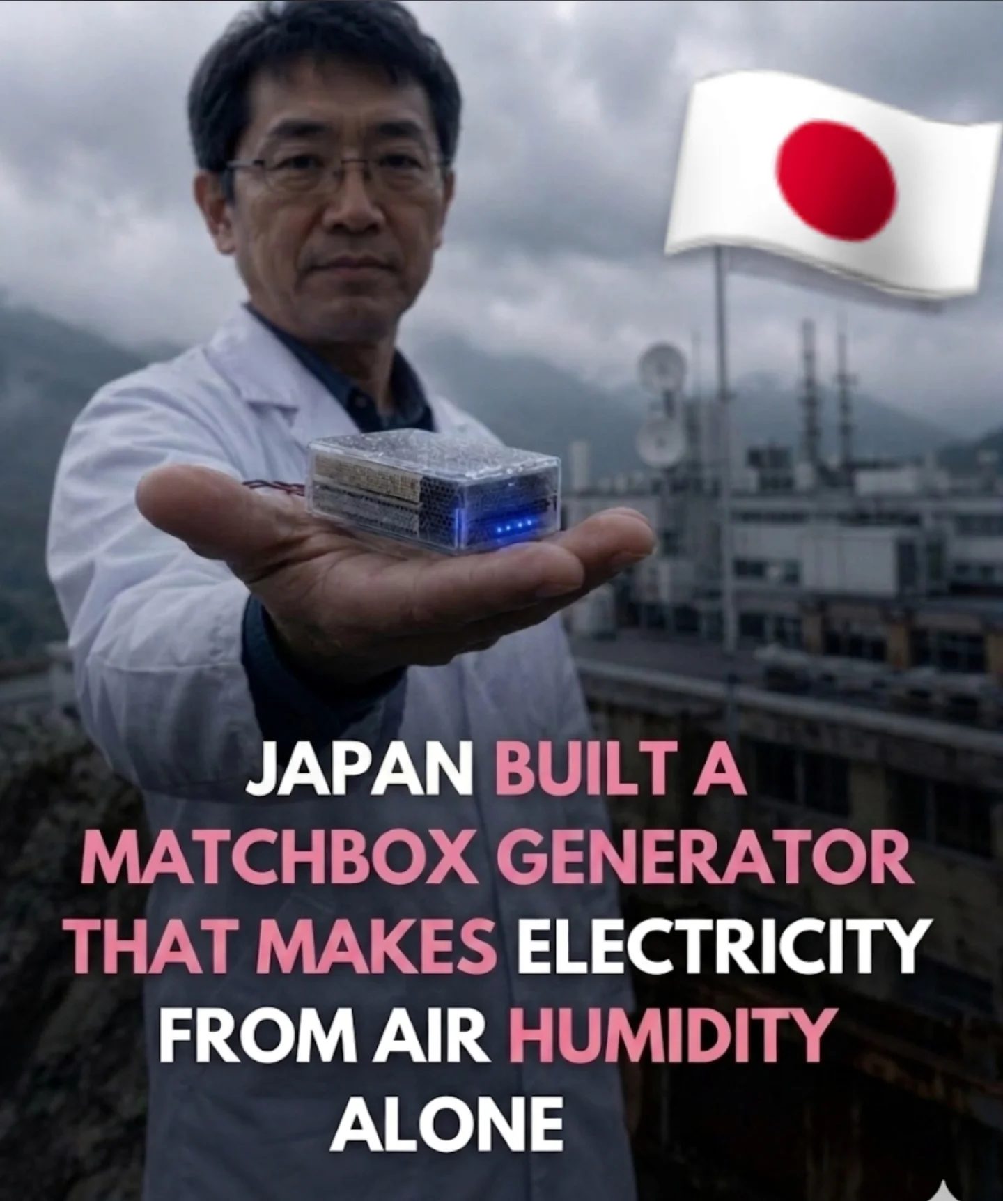 Japan's Humidity-Powered Matchbox Generator: Green Tech Breakthrough