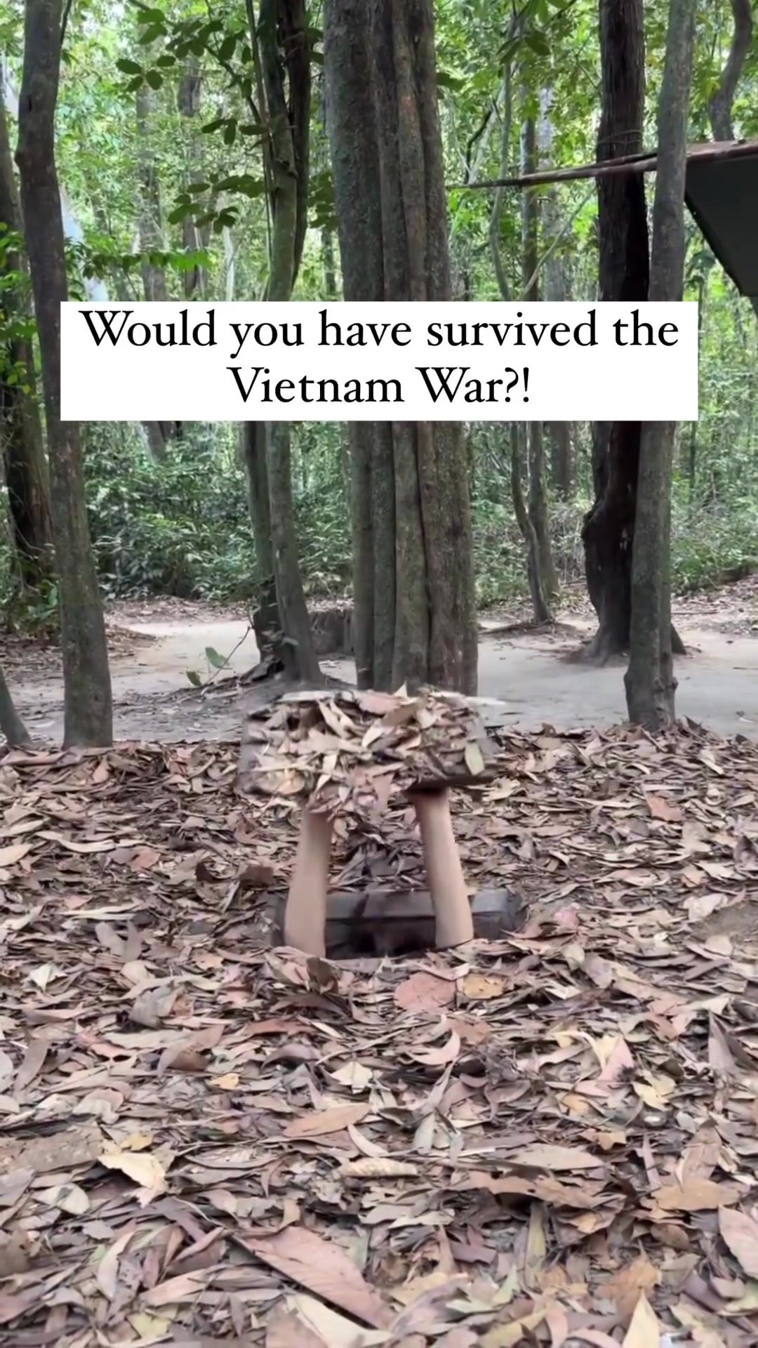 Exploring the Củ Chi Tunnels: Vietnam War History