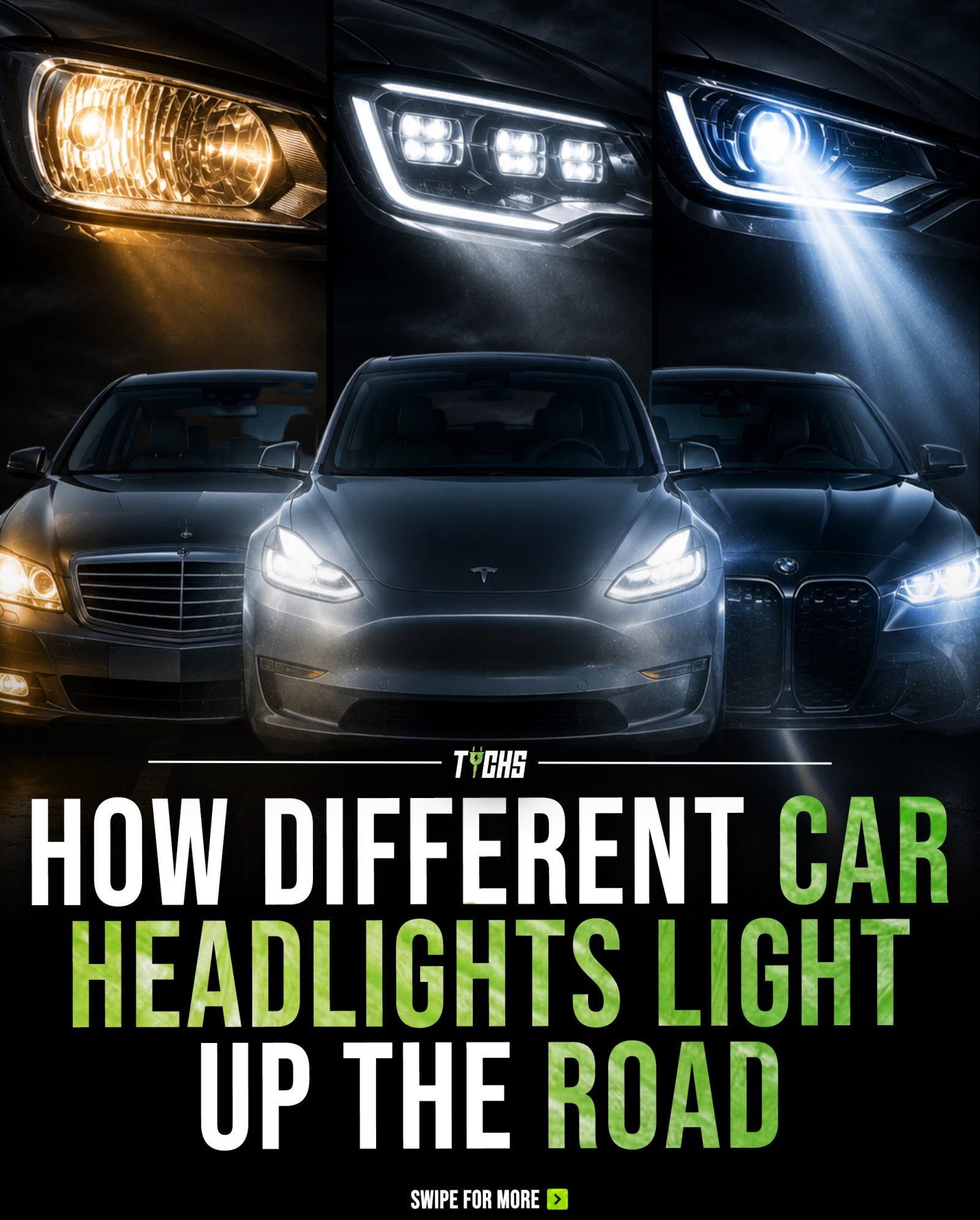 Evolution of Car Headlights: Halogen to Laser