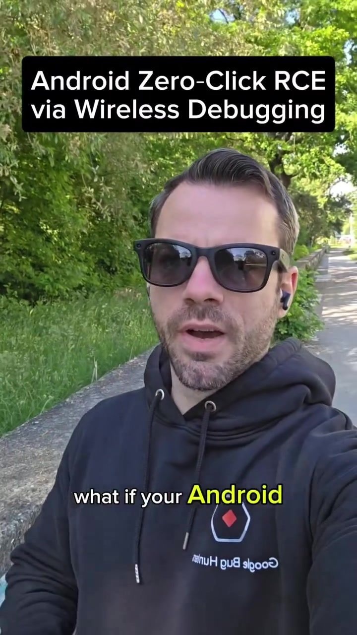 Android Zero-Click RCE Exploit via Wireless Debugging