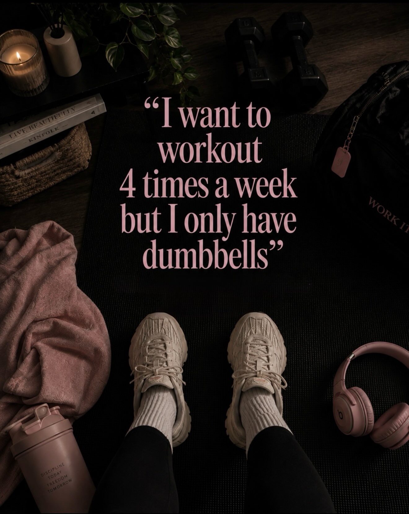 A simple, effective dumbbell workout plan to change your physique