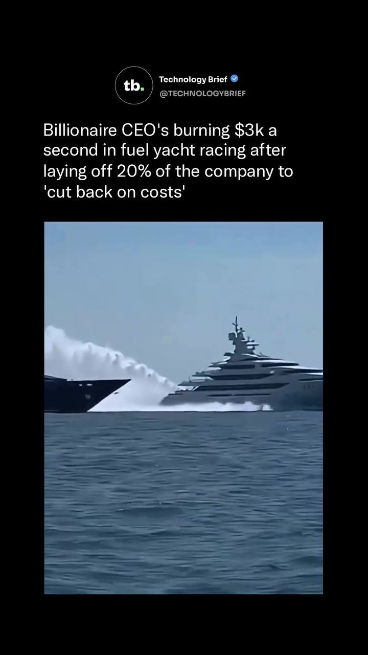 Billionaire's $3k/Second Yacht Fuel Spending Exposed