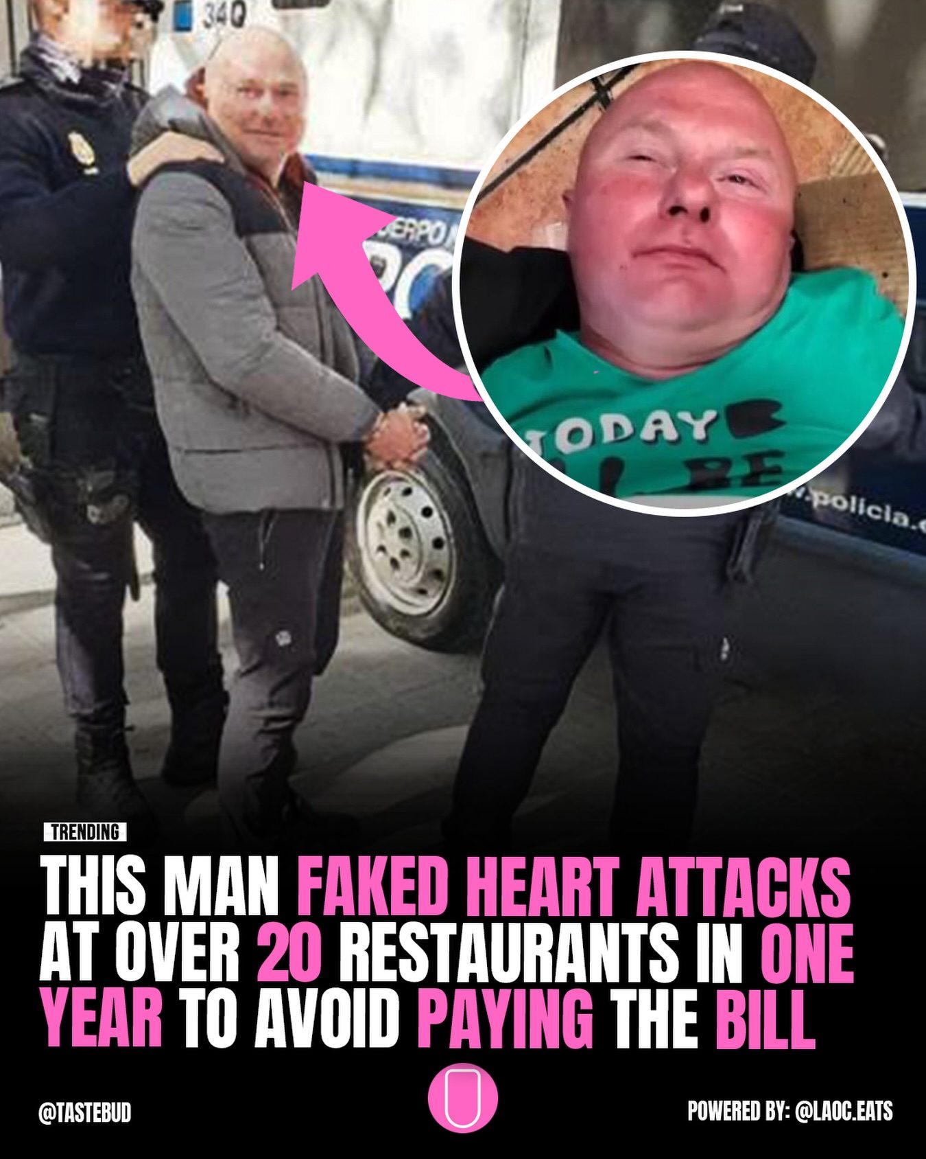 Man Fakes Heart Attacks to Avoid Restaurant Bills