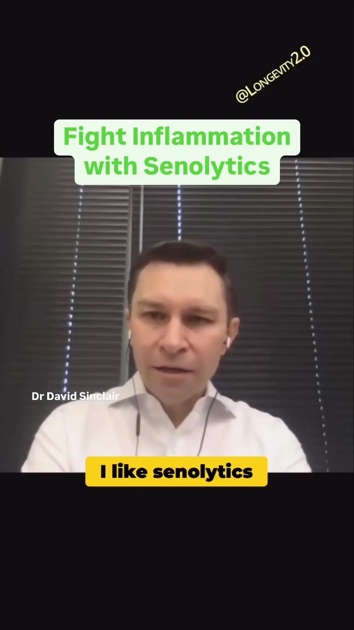 Dr. David Sinclair Explains How Senolytics Combat Inflammation