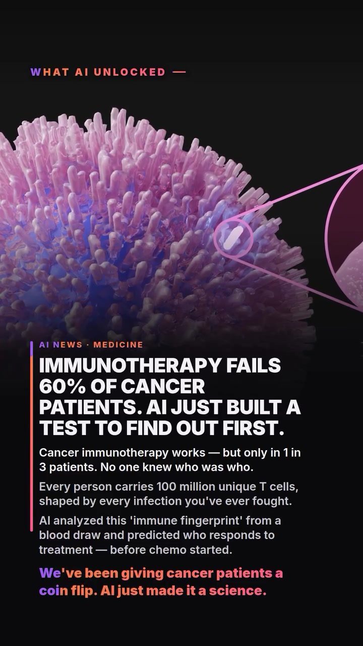 AI's Breakthrough in Predicting Cancer Immunotherapy Success