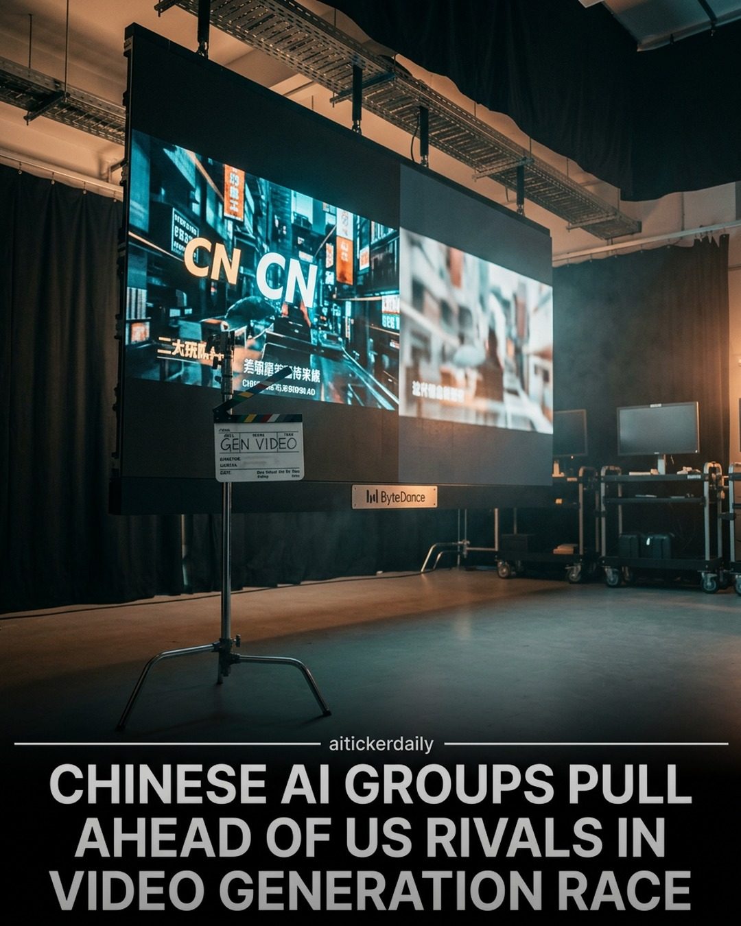 Chinese Firms Dominate AI Video Generation Race