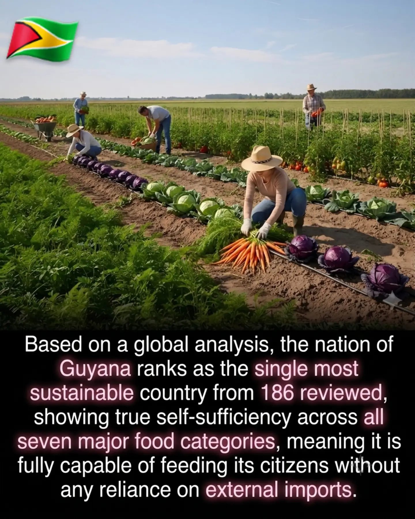 Guyana's Lead in Sustainable, Self-Sufficient Food Production