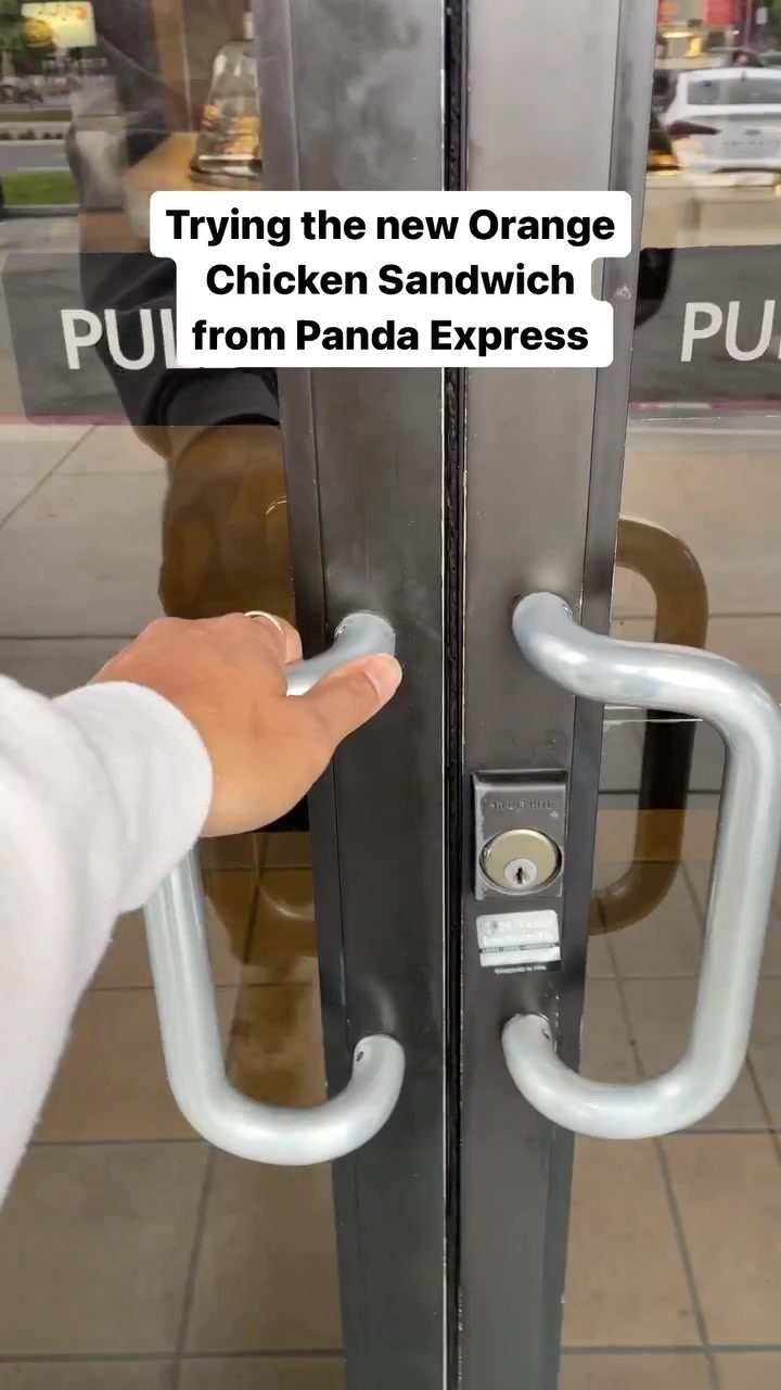 Panda Express Orange Chicken Sandwich Review