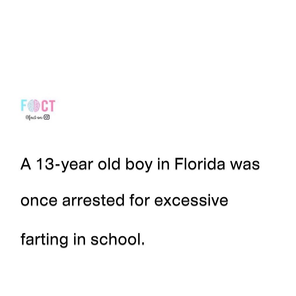 Florida Boy's Unusual Arrest: Excessive Farting in School