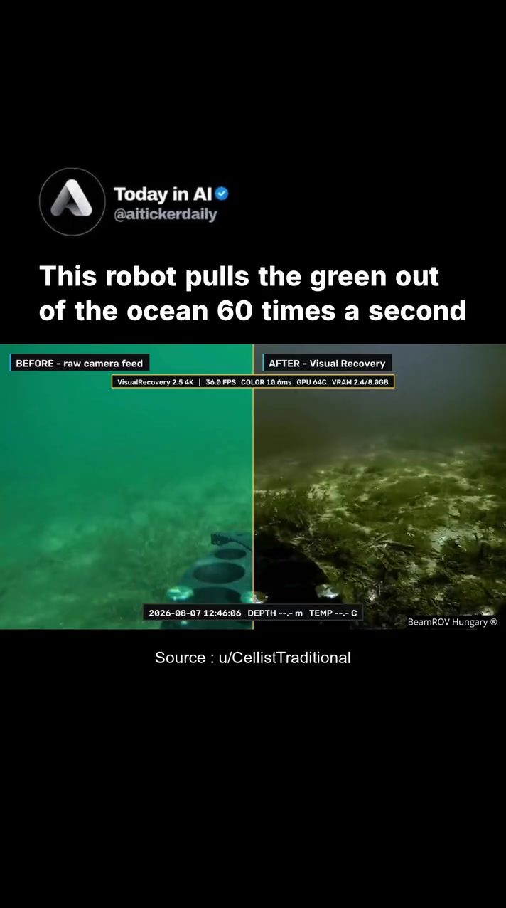 ### BeamROV Underwater Robot: Live 4K Visual Recovery