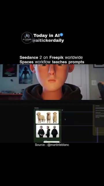 Learning AI Art Prompts with Seedance 2 on Freepik
