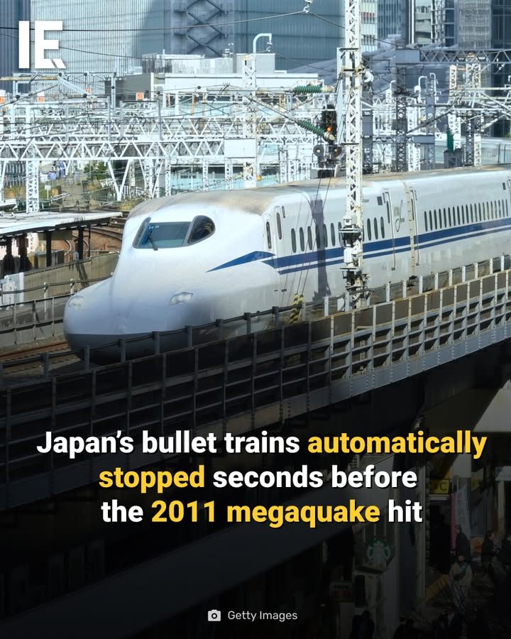How Japan's Shinkansen Bullet Trains Stopped Before 2011 Earthquake