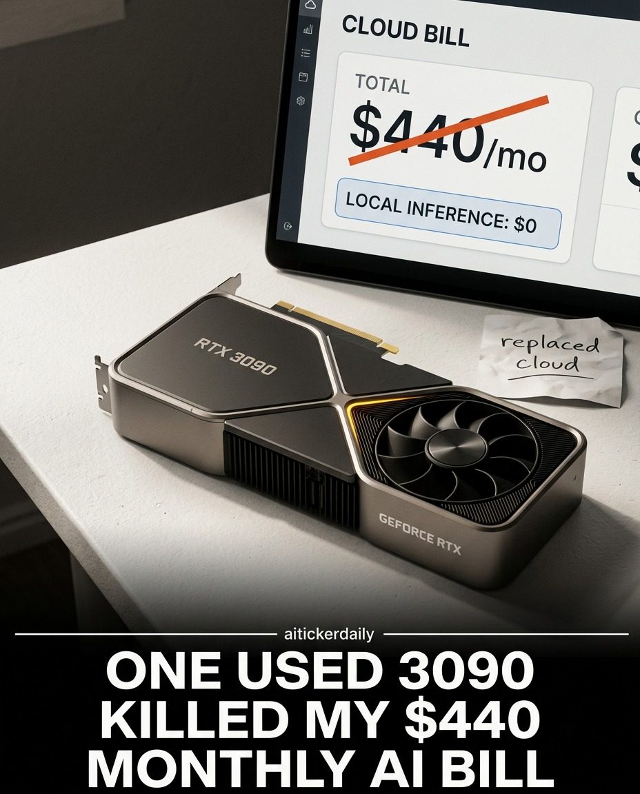 Slash AI Costs with Local Inference on NVIDIA RTX 3090