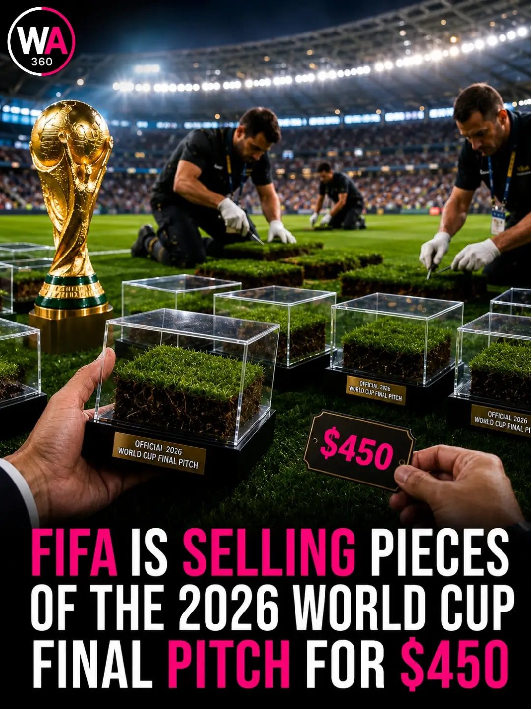 Own a Piece of History: 2026 World Cup Final Pitch Turf for Sale